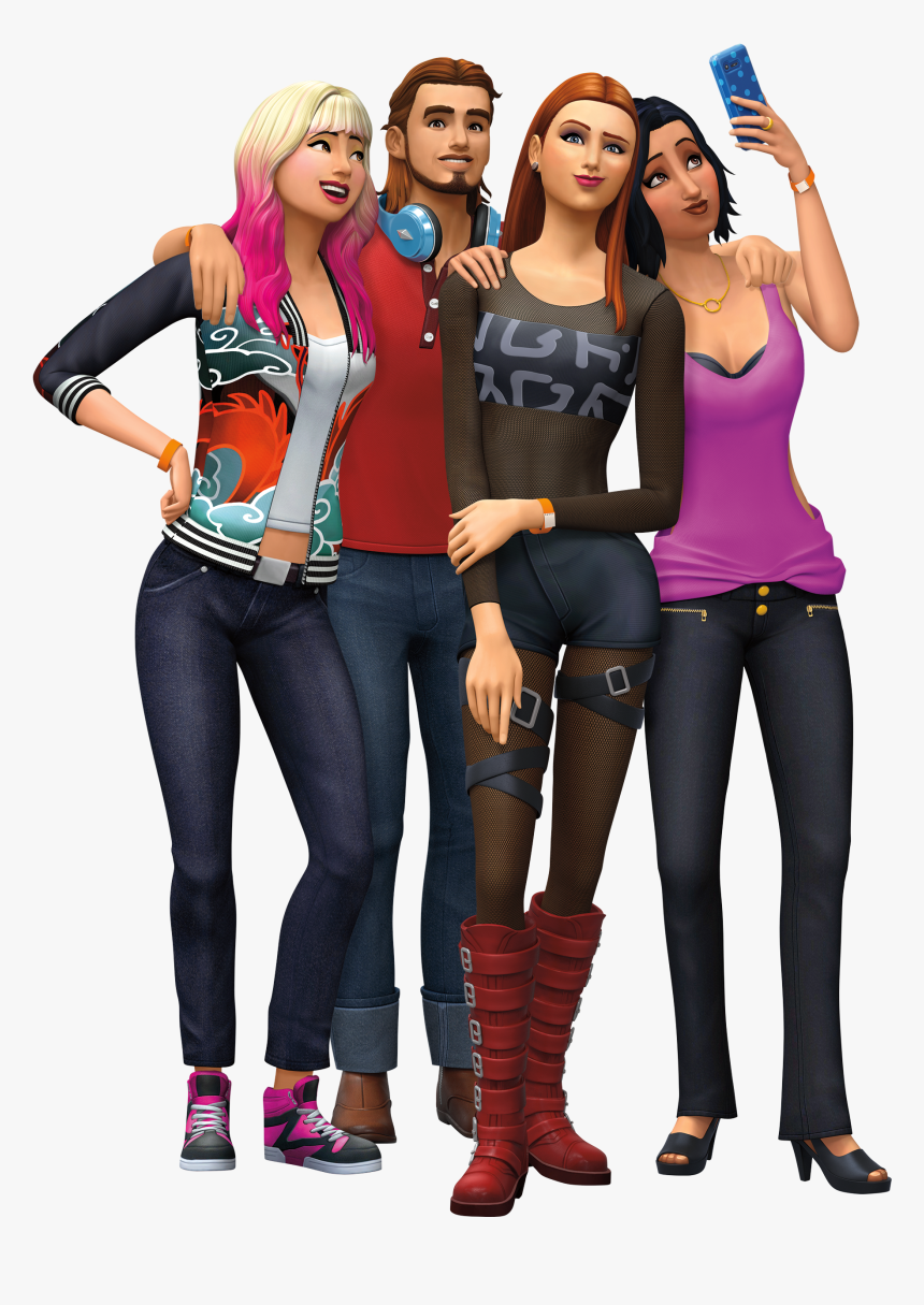 Sims 4 Get Together Sims, HD Png Download, Free Download