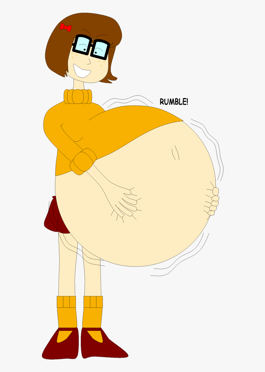 Full Clipart Stomach Full - Velma And Daphne Fanart, HD Png Download, Free Download