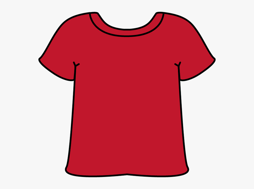 Red Tshirt - Blue Shirt Clipart, HD Png Download, Free Download