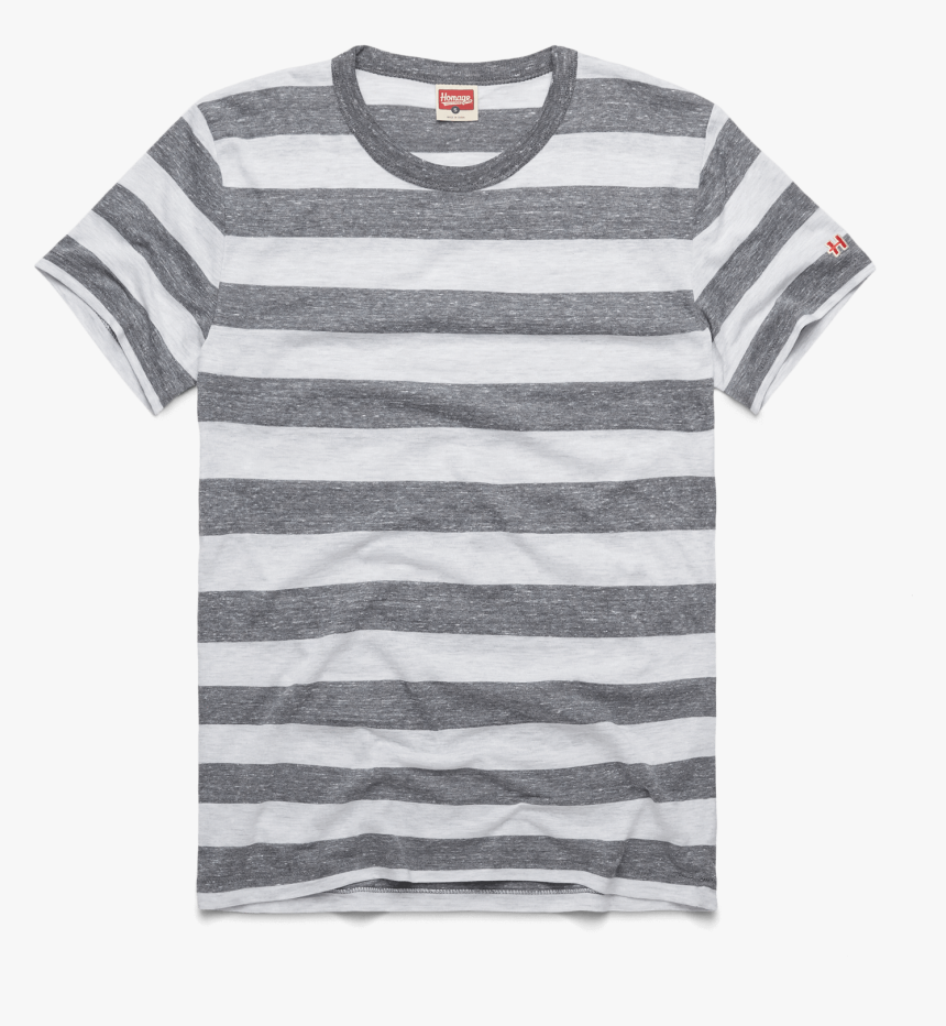 Yellow Striped Stussy Shirt, HD Png Download, Free Download