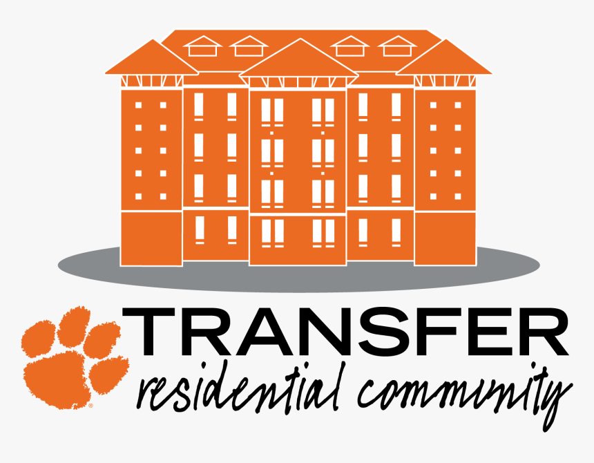 Transfer Residential Community Logo - Clemson Tiger Paw, HD Png Download, Free Download