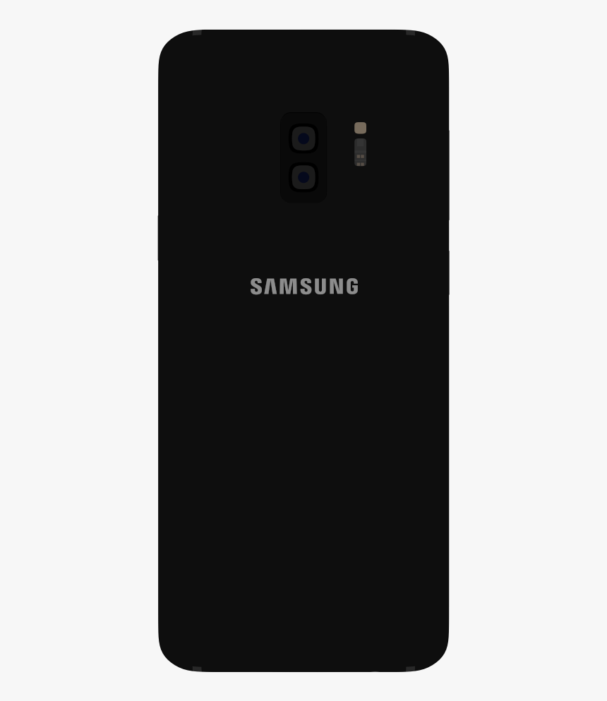 Galaxy S9 Plus Black Back, HD Png Download, Free Download