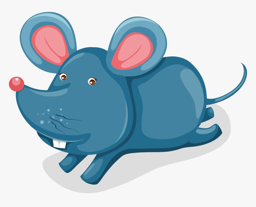 Computer Mouse Cartoon Illustration - Illustration, HD Png Download, Free Download