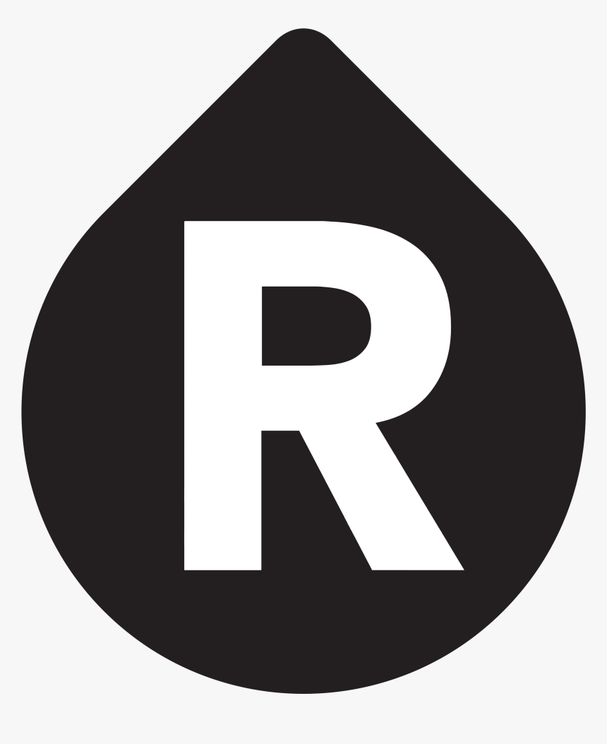 Water Drop B&w No Background - Rva Rapid Transit, HD Png Download, Free Download