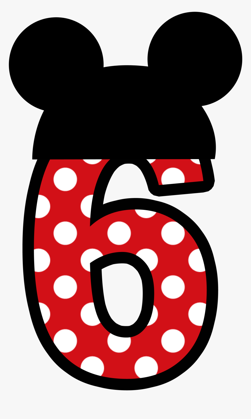 Mickey Mouse Clipart Number - Mickey Mouse Number 8, HD Png Download, Free Download