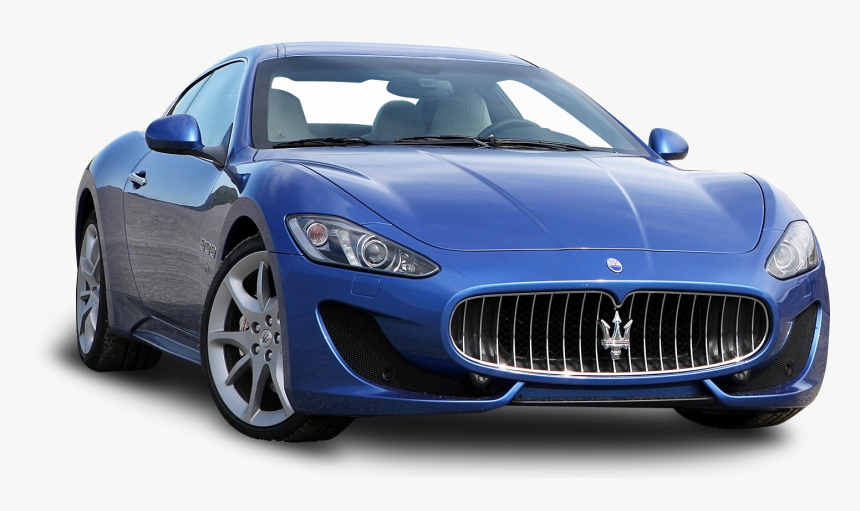 Blue Maserati Granturismo Sport Duo Car Png Image, Transparent Png, Free Download