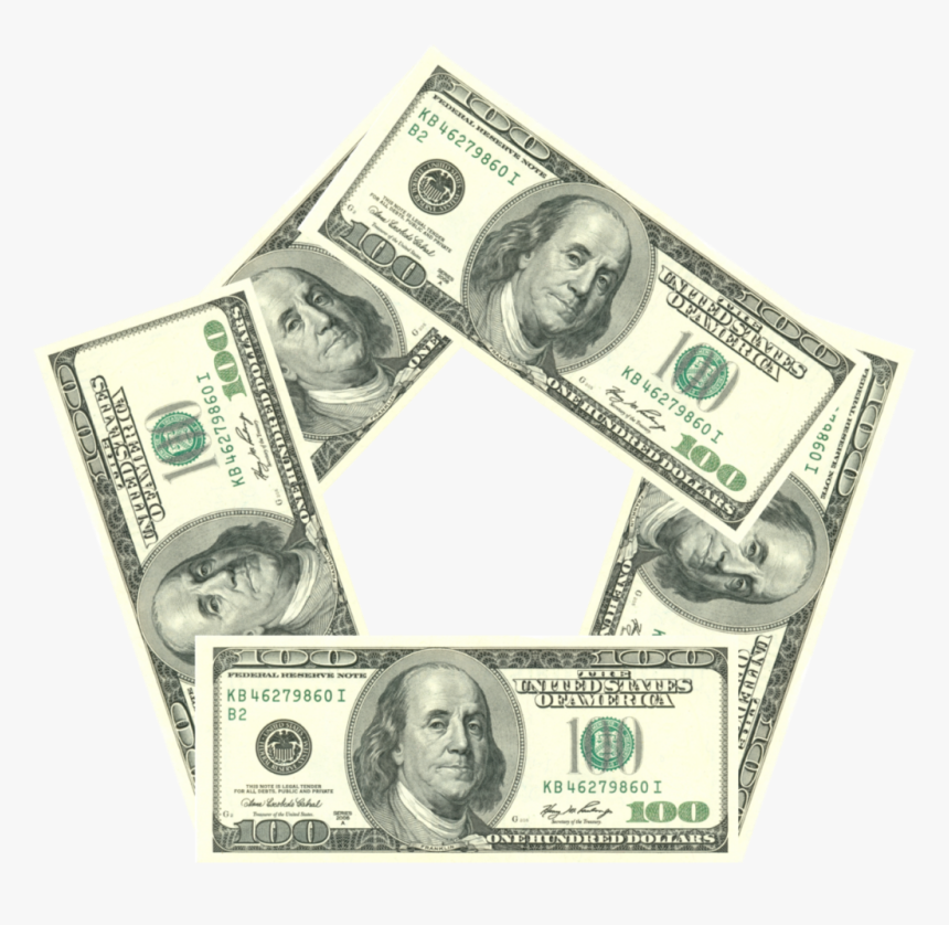 Hundred Dollar Bill Png, Transparent Png, Free Download