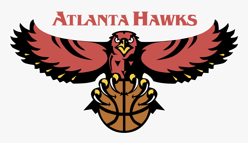 Atlanta Hawks Logo Interesting - Atlanta Hawks Logo, HD Png Download, Free Download