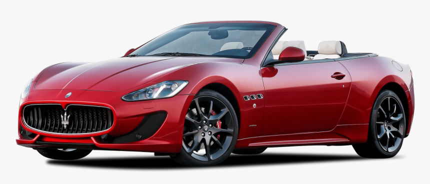 Transparent Maserati Png - 2017 Maserati Granturismo Convertible Red, Png Download, Free Download