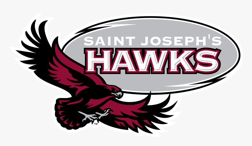 Saint Joseph"s Hawks Logo Png Transparent - St Joes Hawks Logo, Png Download, Free Download