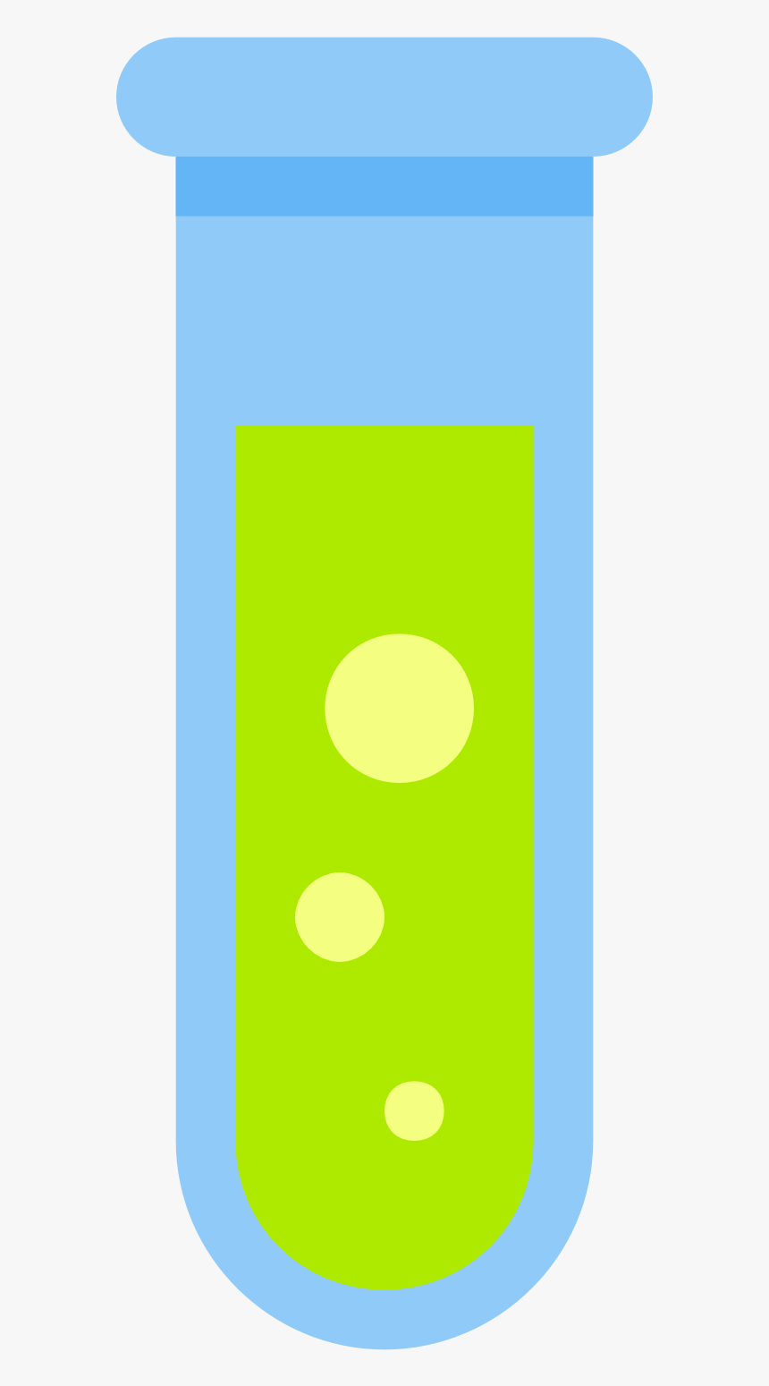 Thin Test Tube Icon - Science Test Tube Png, Transparent Png, Free Download
