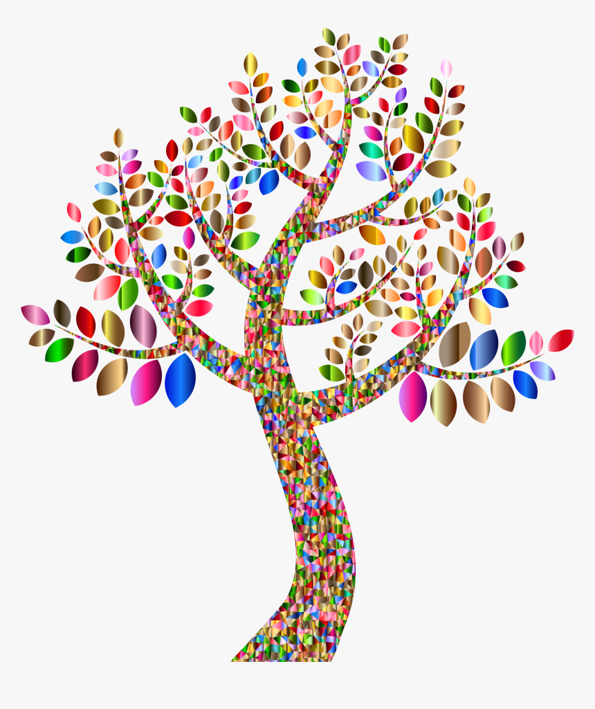 Colorful Family Tree Clipart, HD Png Download, Free Download