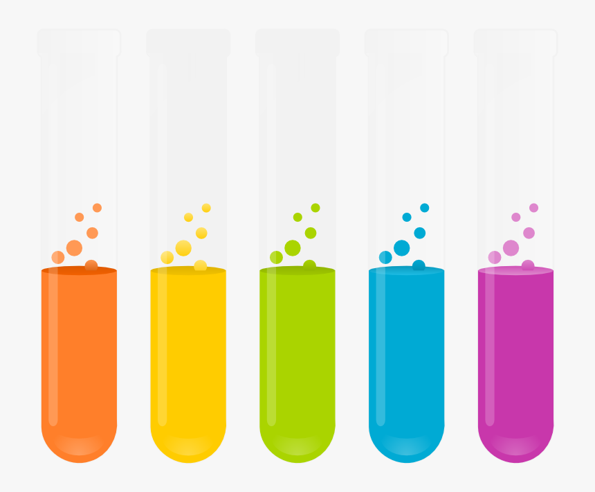 Test Tubes Iart - Cartoon Science Test Tube, HD Png Download, Free Download