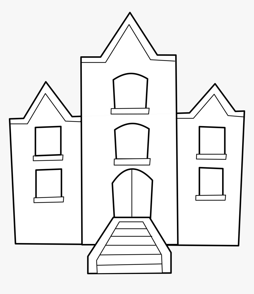 School Building Clip Art, HD Png Download, Free Download