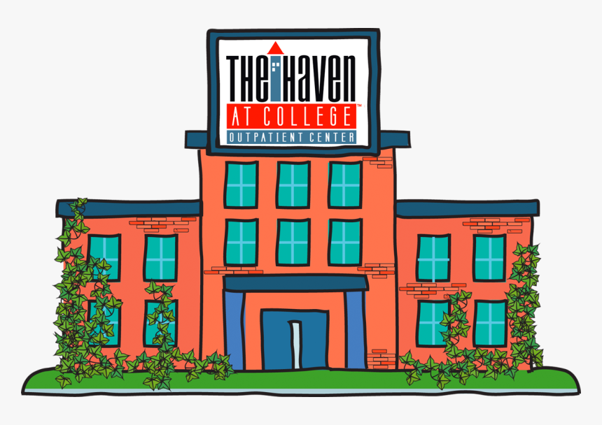 Haven Clipart School Building - College Cartoon Hd Image Png, Transparent Png, Free Download