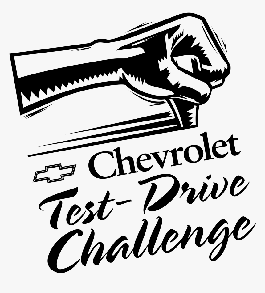 Chevrolet Test Drive Challenge Logo Png Transparent - Chevrolet Silverado Logo Vector, Png Download, Free Download