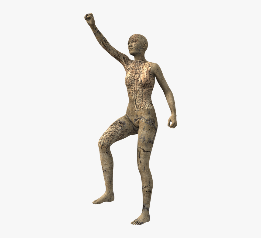 Woman, Stone Figure, Statue, Sculpture, Figure, Stone - Statue, HD Png Download, Free Download