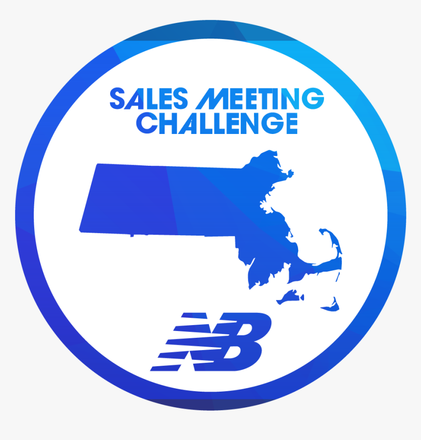 New Balance Global Sales Meeting Logo - Massachusett Map Transparent, HD Png Download, Free Download