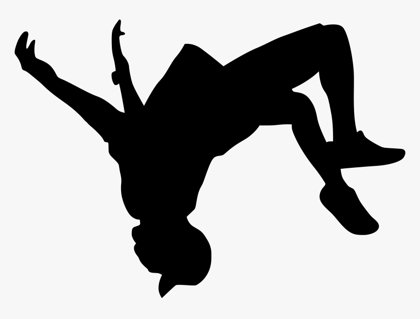 Break Dance Silhouette Transparent, HD Png Download, Free Download