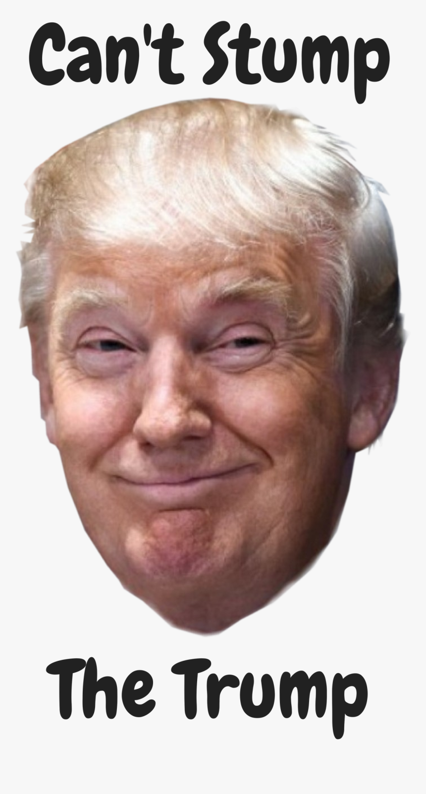 Clip Art Trump Humor Donald Pro - Donald Trump Happy Face, HD Png Download, Free Download