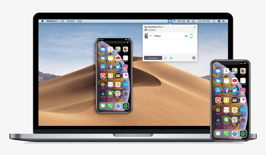 Mirror Iphone To Mac, HD Png Download, Free Download