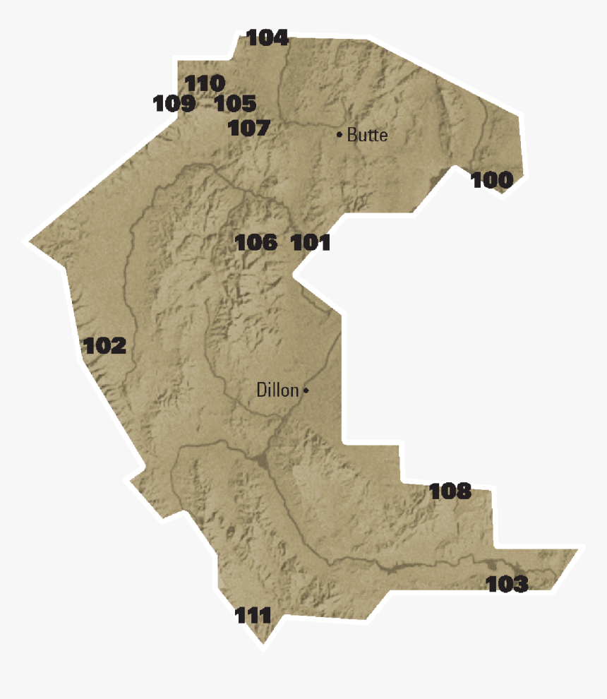 Southwest Montana - Atlas, HD Png Download, Free Download