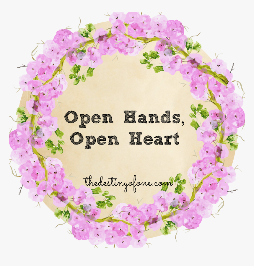 Transparent Open Giving Hands Clipart - Floral Design, HD Png Download, Free Download