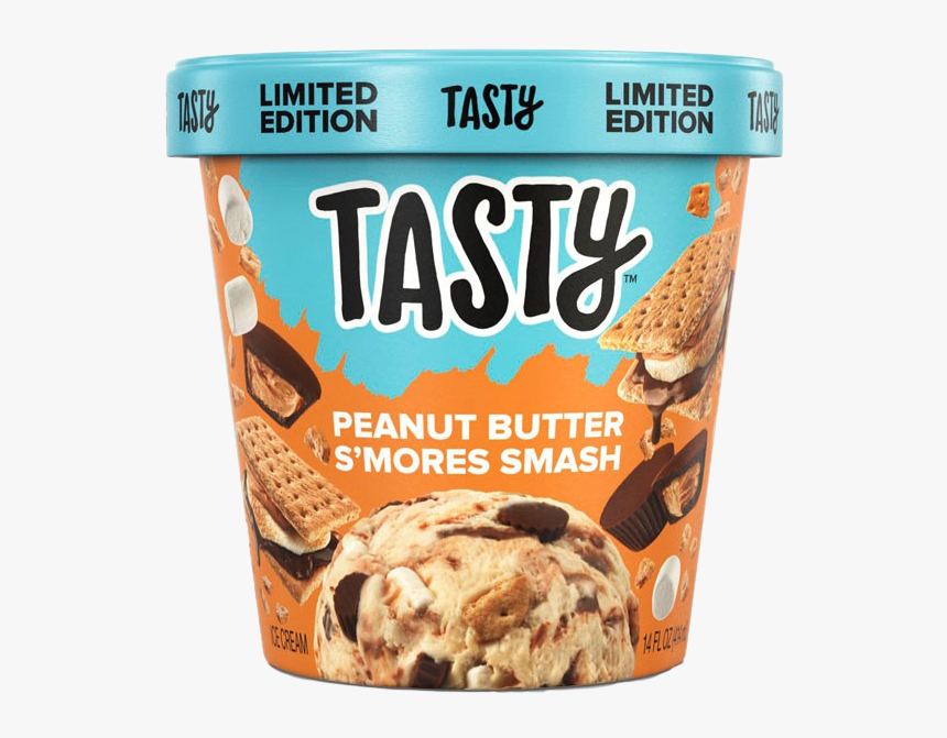 Transparent Smores Png - Tasty Peanut Butter S Mores Ice Cream, Png Download, Free Download