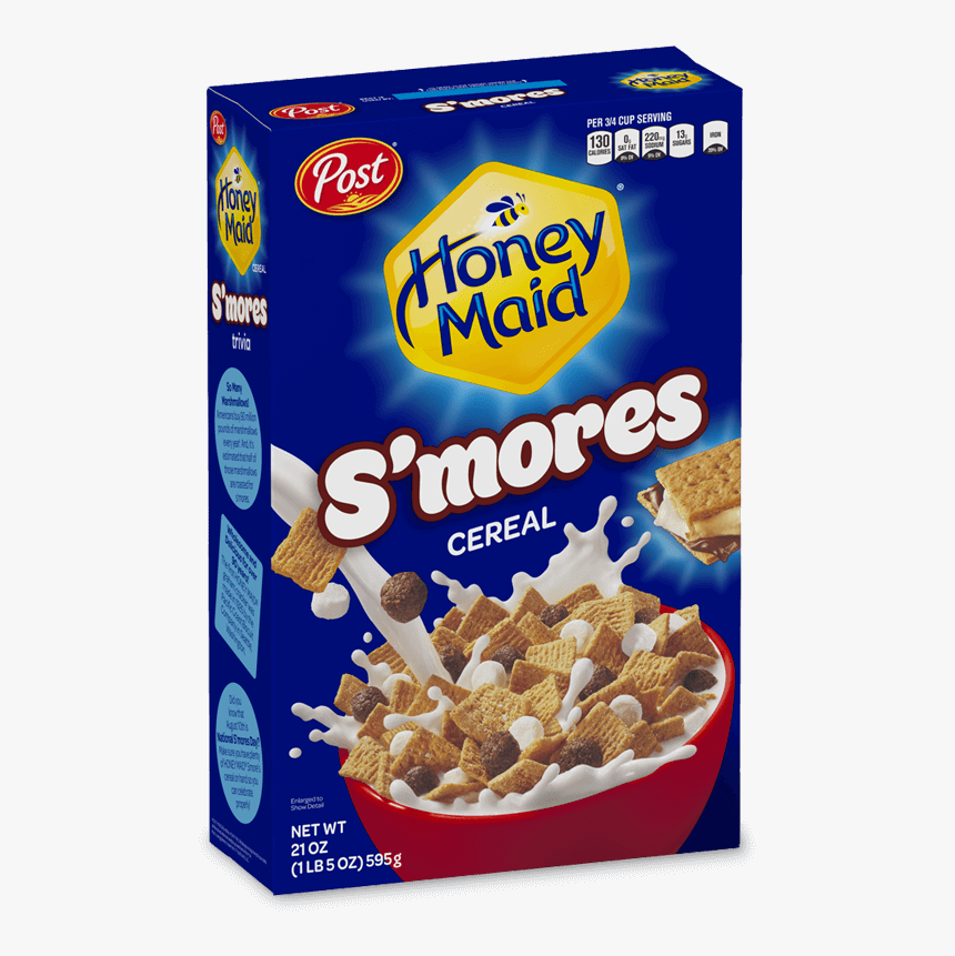 Honey Maid S"mores Cereal - Honey Maid S Mores Cereal, HD Png Download, Free Download