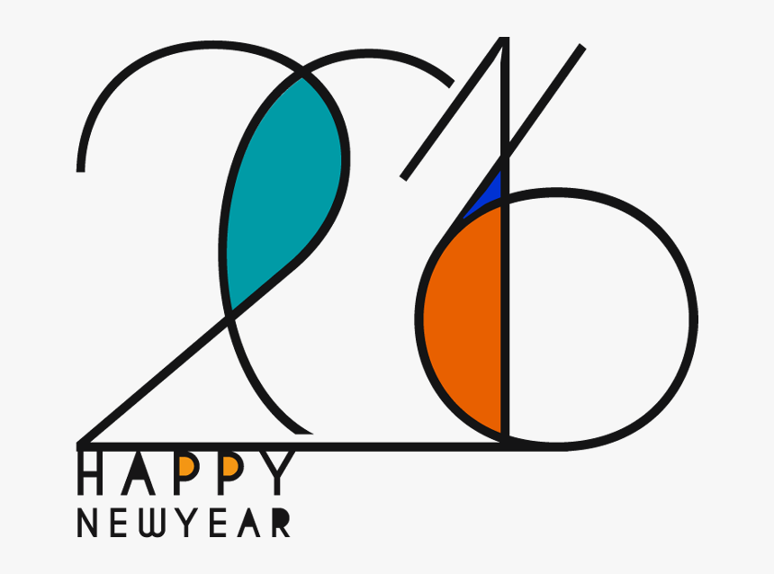 Transparent Happy New Year 2016 Png - Circle, Png Download, Free Download