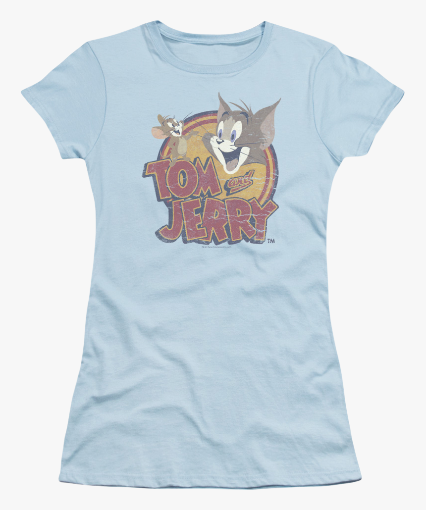 Junior Logo Tom And Jerry Shirt - T-shirt, HD Png Download, Free Download