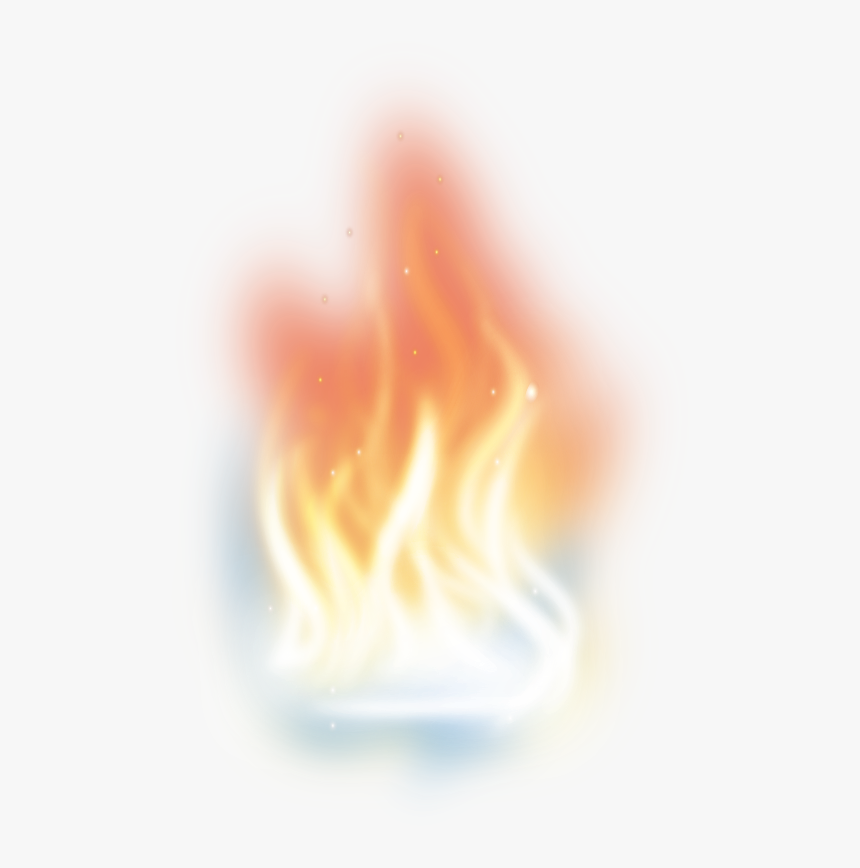 Yellow Red Flame - Flame, HD Png Download, Free Download