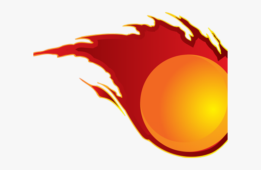 Transparent Naranja Clipart - Fire Ball Clip Art, HD Png Download, Free Download