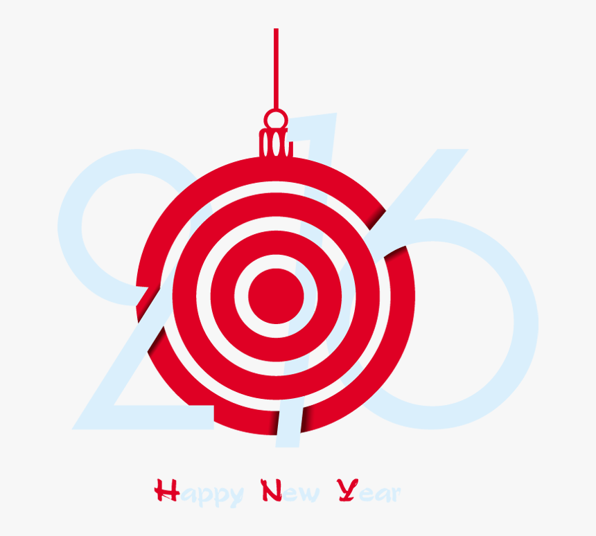 Happy New Year 2016 Sign With Target Board - We Love You Grandpa, HD Png Download, Free Download