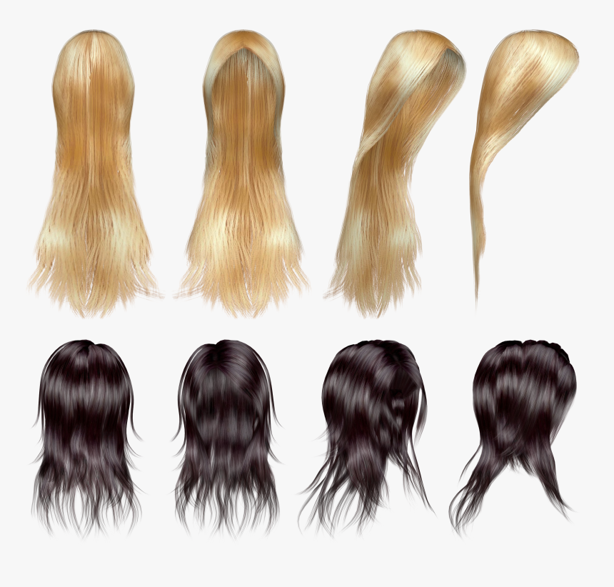 Hair Wig Png - Wigs On Transparent Background, Png Download, Free Download