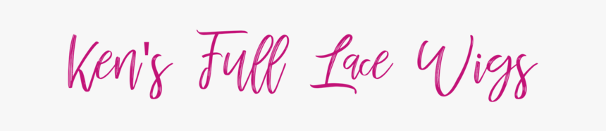 Ken"s Full Lace Wigs-4 - Calligraphy, HD Png Download, Free Download