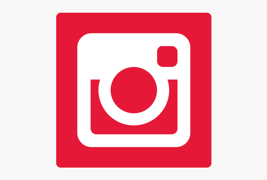 Instagram - Red Instagram Logo Png Youtube, Transparent Png, Free Download