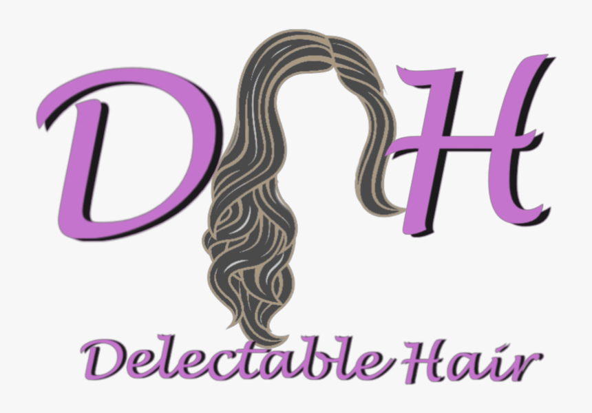 Delectable Hair The Best Virgin Hair Extensions, Wigs, - Calligraphy, HD Png Download, Free Download