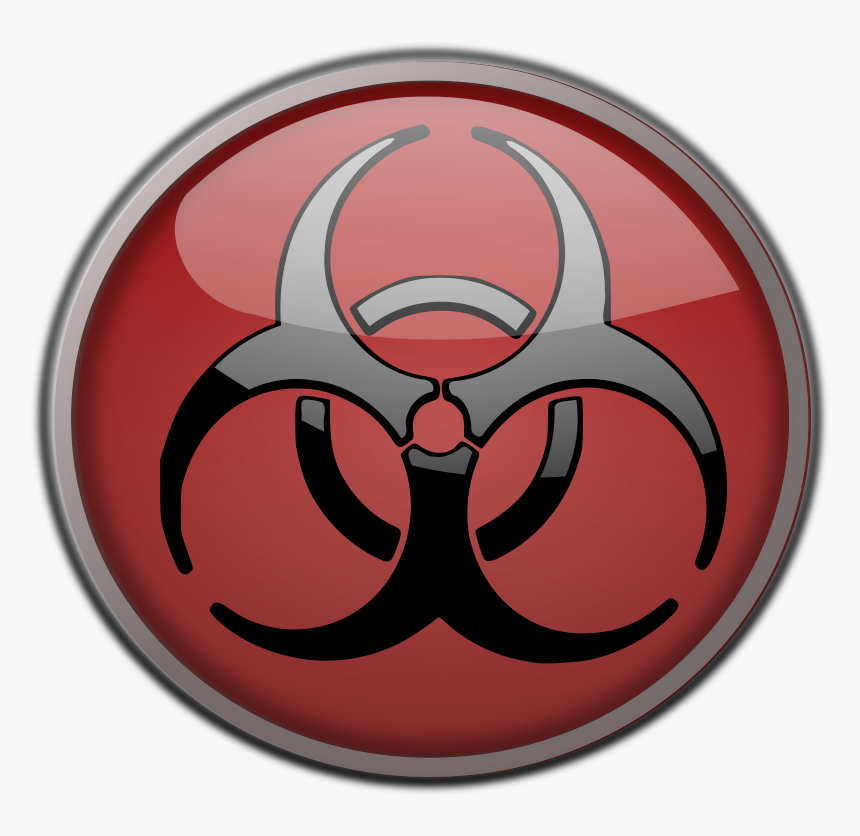 Toxic Icon - Red Toxic Sign, HD Png Download, Free Download