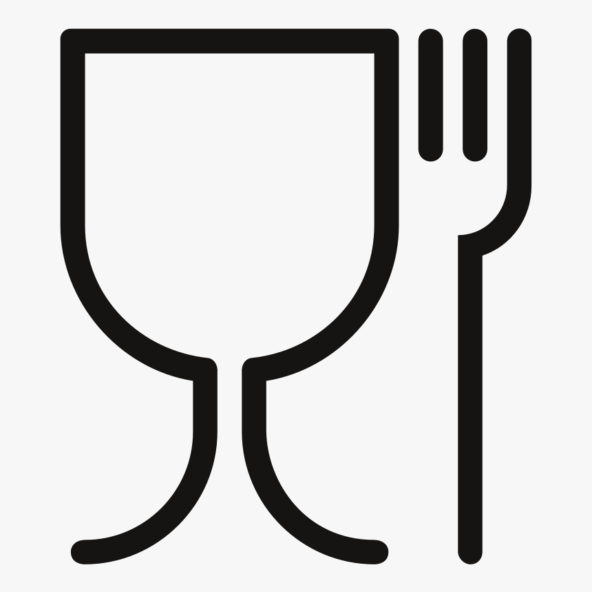 Glass And Fork - Glass And Fork Icon, HD Png Download, Free Download