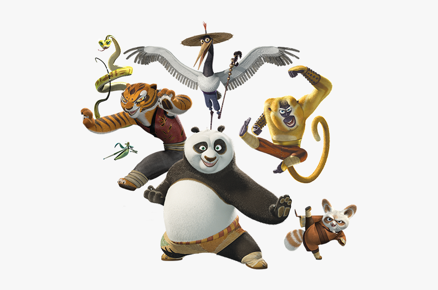 Kung fu panda characters