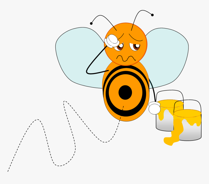 Transparent Flying Bee Png - Cartoon, Png Download, Free Download