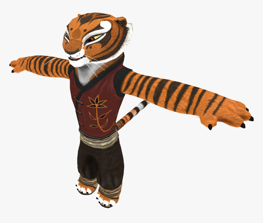 Kung Fu Panda Clipart Red Panda - Kung Fu Panda Wii Tigress, HD Png Download, Free Download