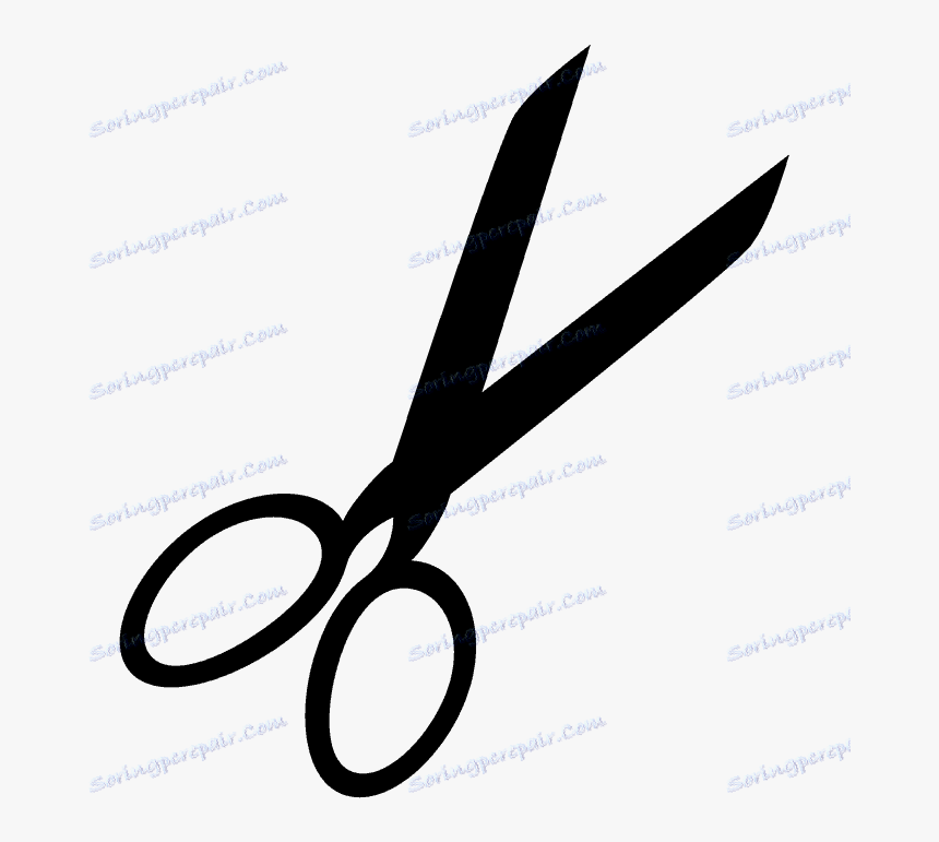 Hair-cutting Shears Scissors Clip Art Portable Network - Transparent Background Scissors Png, Png Download, Free Download