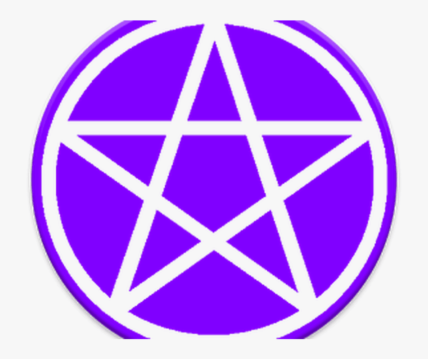 Pentagram Pentacle Wicca Witchcraft Magic - Pentagram Wicca, HD Png Download, Free Download