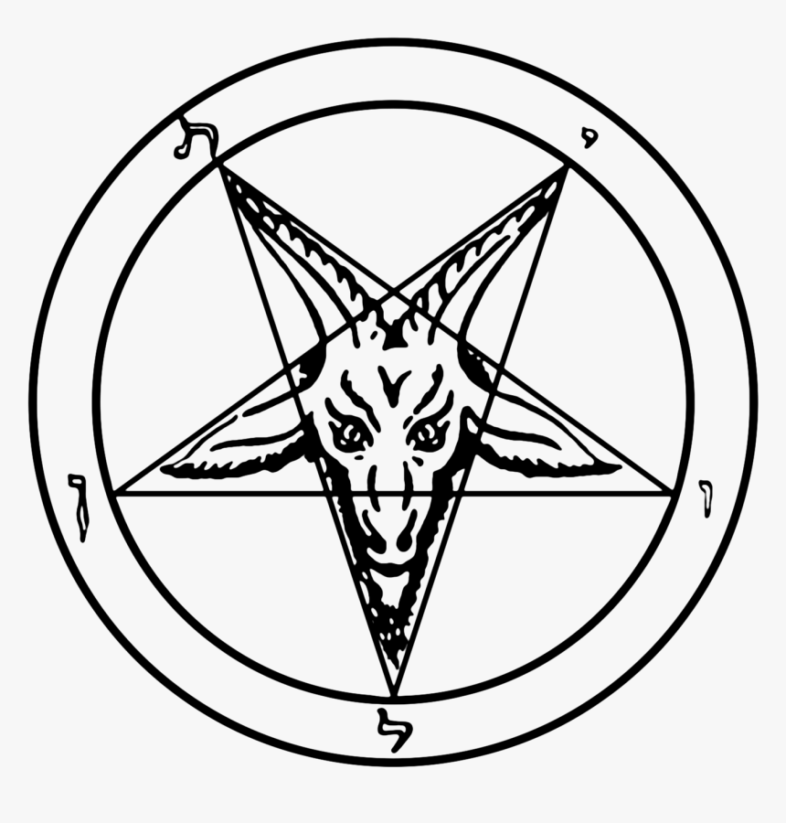 Transparent Pentagram Baphomet - Sigil Of Baphomet Png, Png Download, Free Download