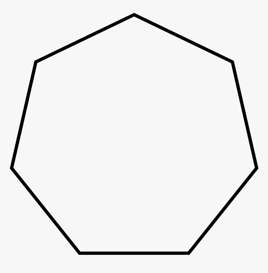 Regular Heptagon, HD Png Download, Free Download