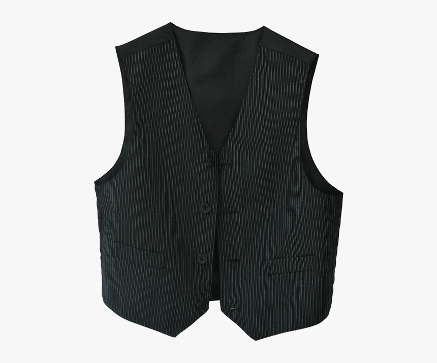 Vest, Waistcoat, Pinstripe, Clothing, Clothes, Fabric - Vest, HD Png Download, Free Download