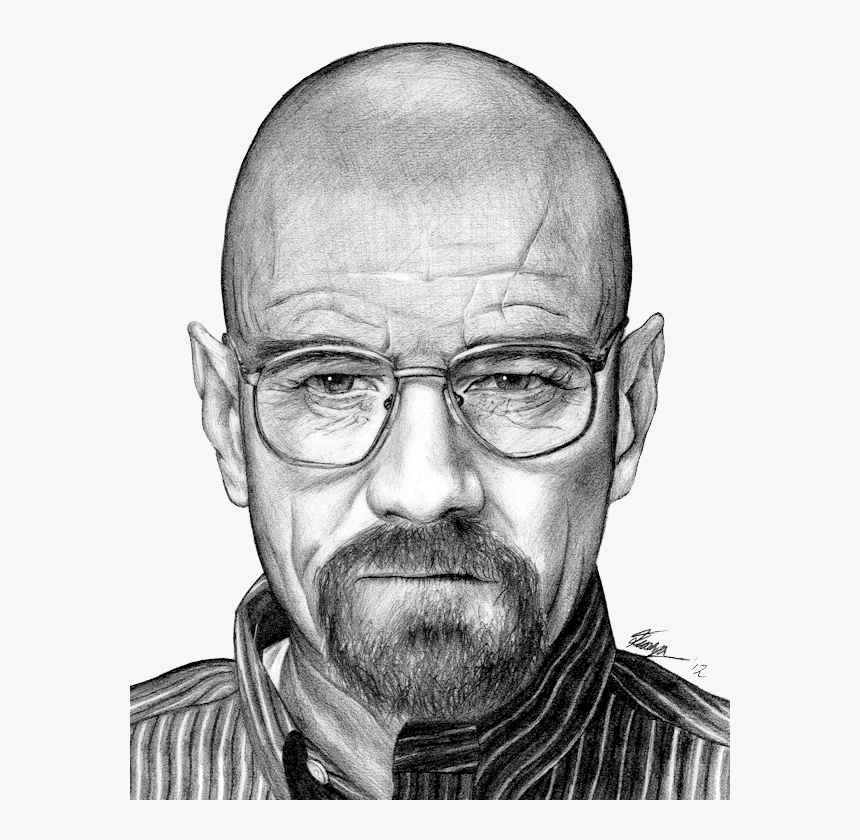 Download Walter White Png Pic - Breaking Bad Walter White Drawing, Transparent Png, Free Download