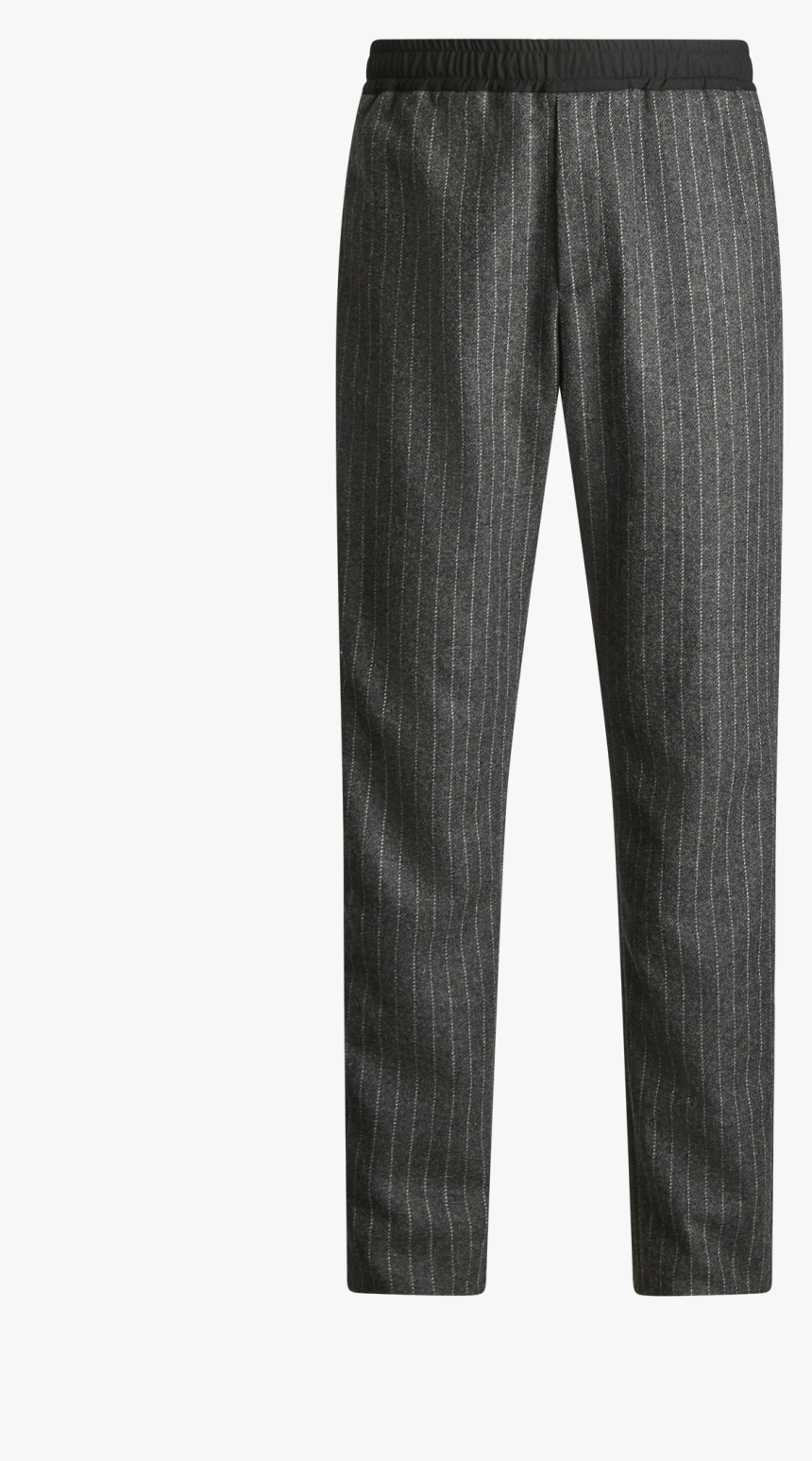 Joseph, Ennis Pinstripe Wool Trousers, In Charcoal - Trousers, HD Png Download, Free Download